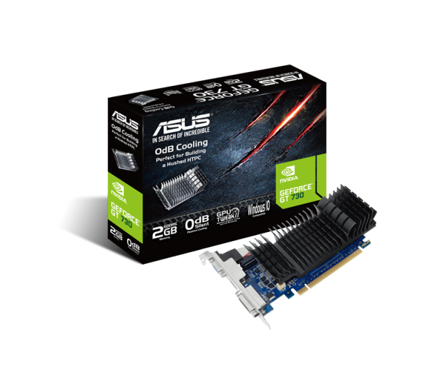 ASUS GeForce GT 730 Silent 2GB DDR5 - 373200 - zdjęcie